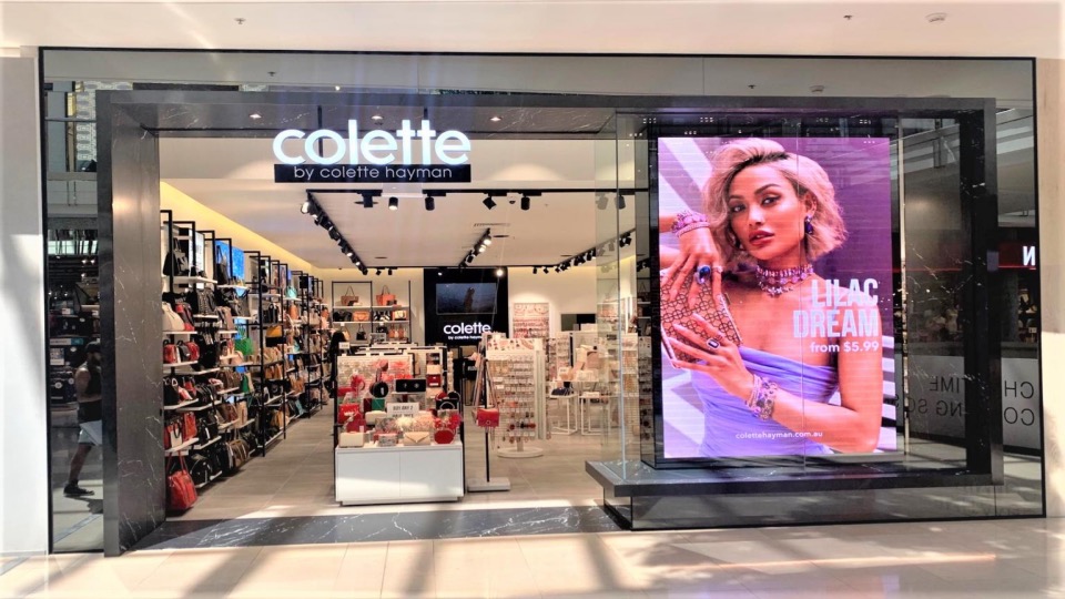 LED screens for retail